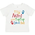 thumbnail image 3 of Inktastic Mimi and Poppop Love Me Boys or Girls Toddler T-Shirt, 3 of 5