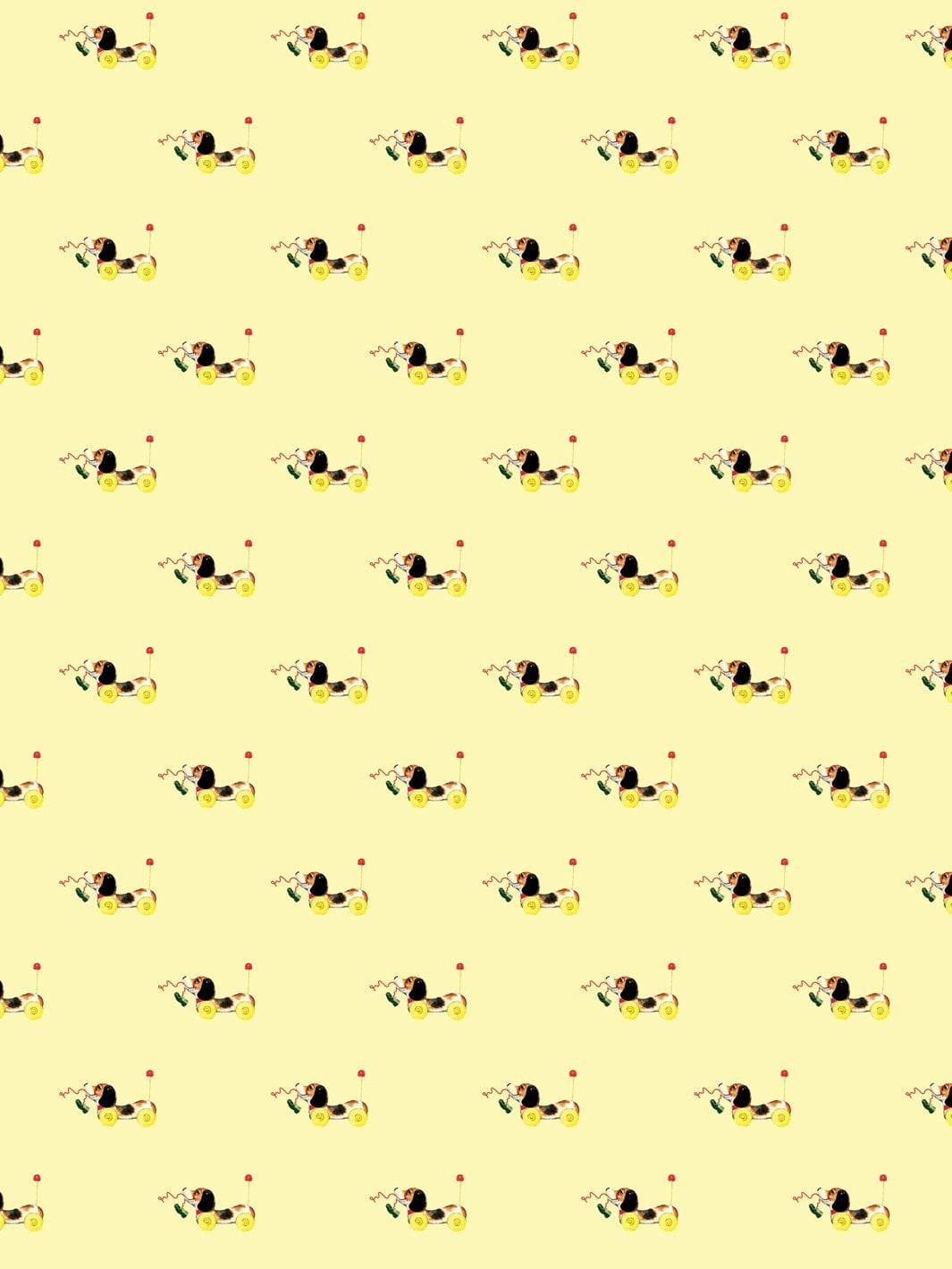 Little Snoopy Removable Vinyl Wallpaper by Fisher-Price - Yellow
