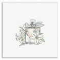thumbnail image 3 of 24" x 24" Perfume VI by Incado - Wall Art Print on Canvas Fabric White, 3 of 3