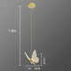 thumbnail image 3 of Candelabro de mariposa moderno, lámpara de acrílico, iluminación de techo colgante LED para restaurante, sala de estar, comedor, dormitorio, cafetería , PC 1, 3 of 7