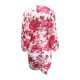 thumbnail image 5 of Mini vestido de manga larga con cuello en V y estampado informal sexy para mujer a la moda Fridja  NMB4438, 5 of 5