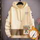 thumbnail image 1 of WILLBEST Sudaderas Deportivas para Hombre, Sudadera Holgada con Capucha y Estampado De Letras para Otoño e Invierno Grande, 1 of 3
