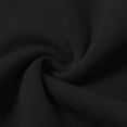 thumbnail image 6 of WAYUTE Girls Sweatshirt Neck Solid Color Loose Fit Long Sleeve Pullover for Big Kids Fall Outfits Versatile Casual Outdoor,Black,Size 5-6 Y, 6 of 7