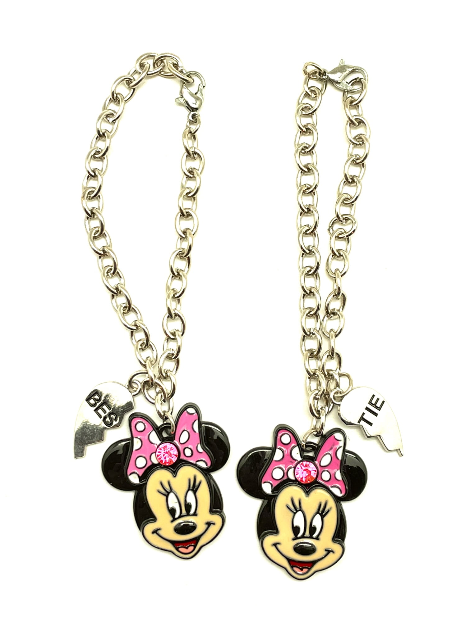 Disney Minnie Mouse Bracelet Set 2pcs Minnie BesTie Bracelet