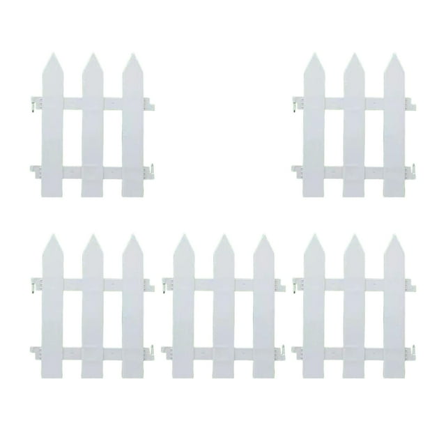 Almencla 5 Pieces Garden Border Decoration Plant Flower Protection for Garden Lawn Edging 25cmx30cm