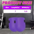 thumbnail image 2 of BESTSKY 2Pcs Knee Pads,Construction Knee Pads Gardening Knee Pads,Eva Material Knee Pads for Men Construction,Purple, 2 of 7