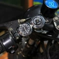 thumbnail image 4 of Yimiti Waterproof Motorcycle Bike Handlebar Mount Handle Clock Watch For Night Vision,Silver Black Panel, 4 of 9