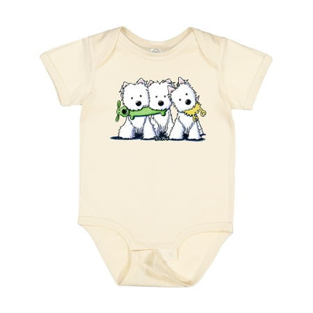 

Inktastic Westie Pro Players Boys or Girls Baby Bodysuit