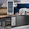thumbnail image 7 of Garvee 15 Inch Wine Cooler Refrigerator-29 Bottle, Dual Zone Seamless Stainless Steel Built-in Freestanding Wine Fridge, Double-Layer Tempered Glass Door with Lock, Under Counter Wine Cellar, 7 of 7