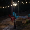 thumbnail image 4 of Victorian Morph Solar Lamp Post with Double Downward Lights, 4 of 9