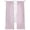 Purple, variant on Yellow White Stripe Semi Sheer Curtains 45 Inch Length 2 Panels Set, Modern Minimalist Geometric Striped Sheer Kitchen Curtain Privacy Voile Window Curtain for Living Room Bedroom Rod Pocket Drapes