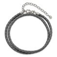thumbnail image 4 of Auriga Fine Jewelry 925 Sterling Silver Rh-Plated With 2" ext Choker Wrap Bracelet for Women 14", 4 of 7