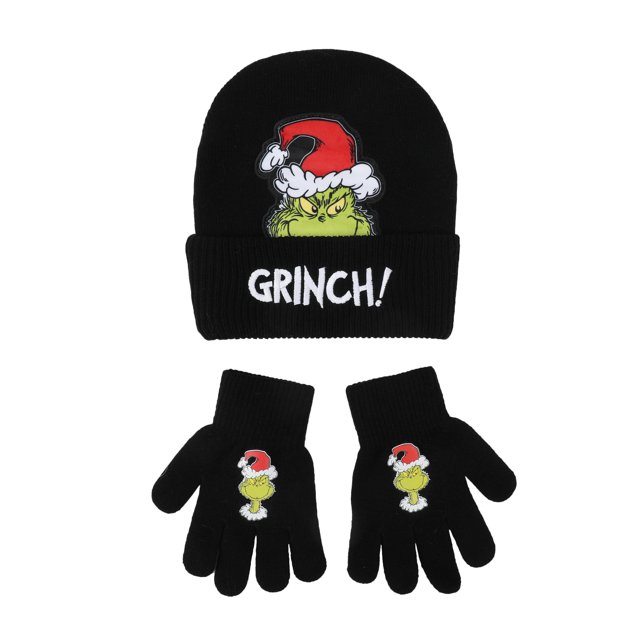 The Grinch Ensemble Bonnet et Gant pour Enfants