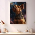 thumbnail image 4 of Welsh Terrier Space Poster Wall Art Funny Dog - Welsh Terrier Dog Canvas Wall Art For Bedroom Decor - Gifts For Men - Gifts For Men, 4 of 6
