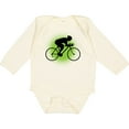 thumbnail image 3 of Inktastic Cycling Bicycle Racing Biking Boys Long Sleeve Baby Bodysuit, 3 of 5