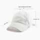 thumbnail image 2 of Gorra de béisbol sólida de primavera y verano para hombres y mujeres, gorra de lengüeta de pato suave negra, 2 of 6