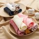 thumbnail image 5 of Muslin Cloth Feeding Bib Burp Cloth Saliva Towel for Newborn Infants Boys Girls,Khaki, 5 of 17