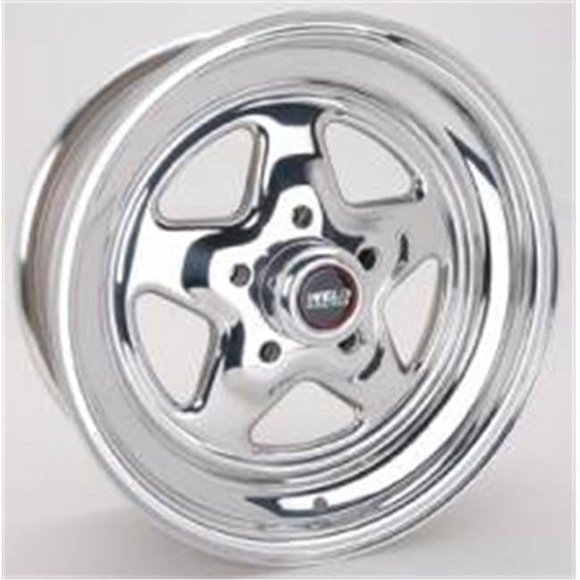 Weld Racing WEL96-56206 15 x 6 in. 5 x 4.5 in. Bolt Circle 3.5 in. Back Spacing 12.05 lbs Pro Star Polished Wheel