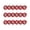 Red (18PCS), variant on Mikolo Pulley system for home gym, Aluminum GYM Pulley Wheel Universal Aluminum Alloy Bearing Pulley Wheel for Cable Machine Gym Equipment Part Garage Door, 18PCS