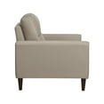 thumbnail image 4 of Lexicon Lewes Leather Match Chair in Latte, 4 of 7