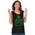 thumbnail image 4 of Irish Swag St Patrick's Day Shamrock Tank Top T Shirts Men Women Brisco Brands S, 4 of 5