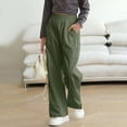 thumbnail image 7 of breaise Boys Girls Wide Leg Pants Summer High Waisted Jogger Trousers Solid Color Straight Leg Long Pants, 7 of 7