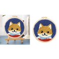 thumbnail image 4 of Paquete de 2-3 Kit de agujas de bordado, herramienta artesanal, punzón de hilo, herramienta de tejer Shiba 2 piezas Zulema Kits de inicio de bordado con punzón, 4 of 8