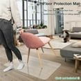 thumbnail image 4 of MINKUROW PVC Dull Polish Chair Mat Protection Floor Mat 90x120x0.2cm Rectangular, 4 of 6