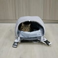 thumbnail image 4 of Transportín para perros Bolsa impermeable Bolsa de hombro ajustable Bolsa para mascotas Bolsa para perros medianos Gato al Salvador Portador de cabestrillo de animales, 4 of 10