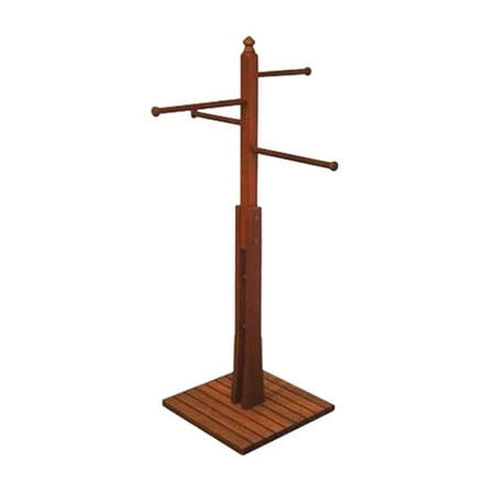 Outdoor Towel Rack In Teak Finish Com Outdoor Towel Rack In Teak Finish
