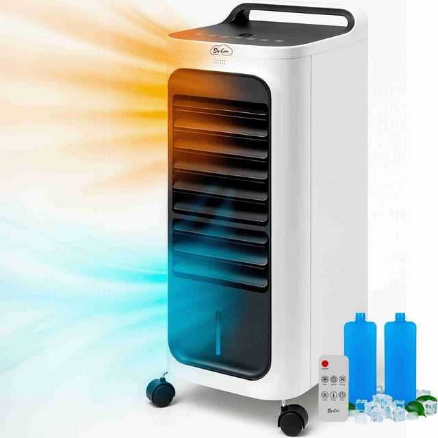 Calefactor Sky Care 4 en 1 Portátil – Calor, Frío, Deshumidificador y Ventilador