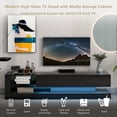 thumbnail image 6 of Belmo TV Stand with LED Color Changing Lights - Black, 6 of 20