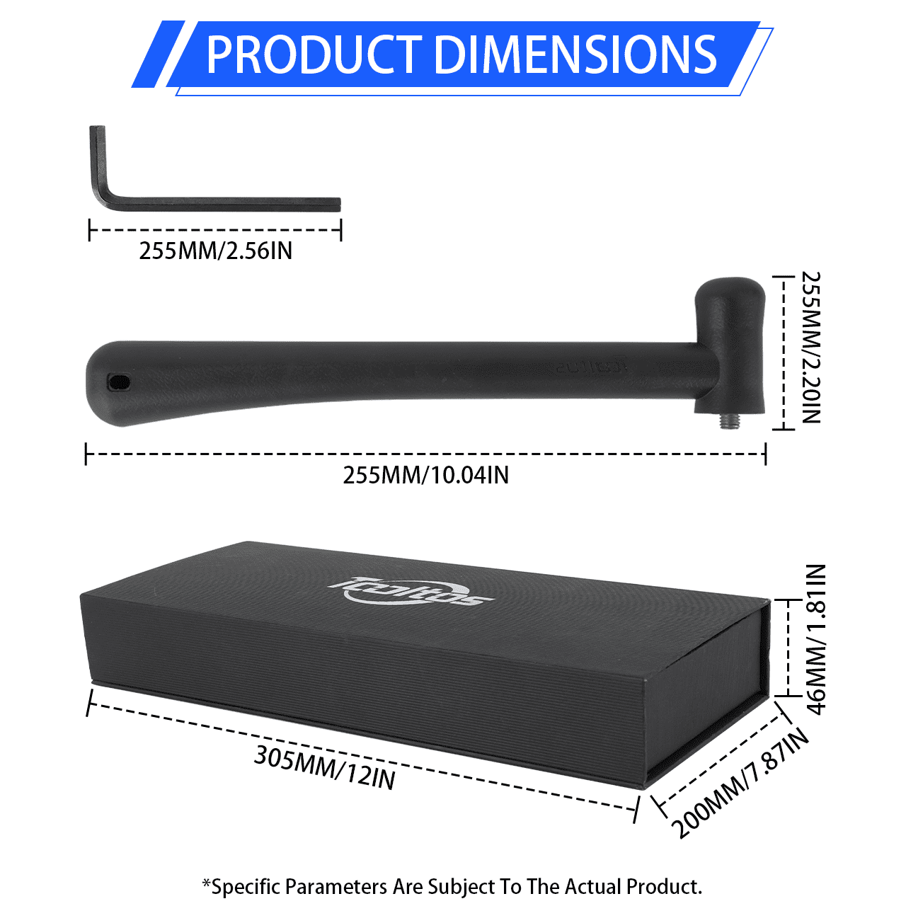 Hard Plastic Rubber Hammer Set (Hammer and 6 Replacement Heads) Suitable for Jewelry, Leather Crafts, Woodworking, and Flooring Installation