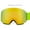 Green frame REVO real gold sheet, variant on LAHOSH Dual-Layer Anti-Fog Ski Goggles with UV400 Protection, 6.1oz Lightweight Snow Goggles for Men & Women, HD Lens with Prescription Glasses Compatibility -Green frame REVO true green film