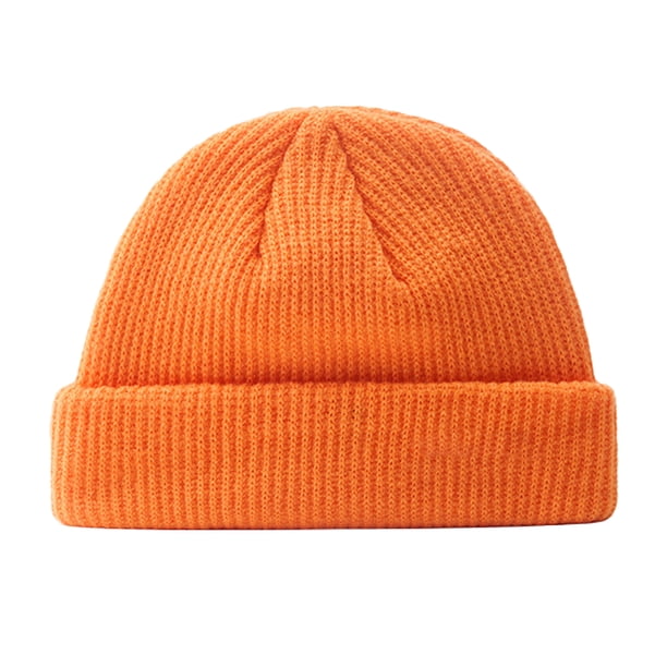 Sonducket Gorro de punto, gorro portátil de invierno para deportes al aire libre, montañismo, pesca, esquí, patinaje, gorro con aislamiento térmico, Sombreros Naranja Sonducket AP012852-03
