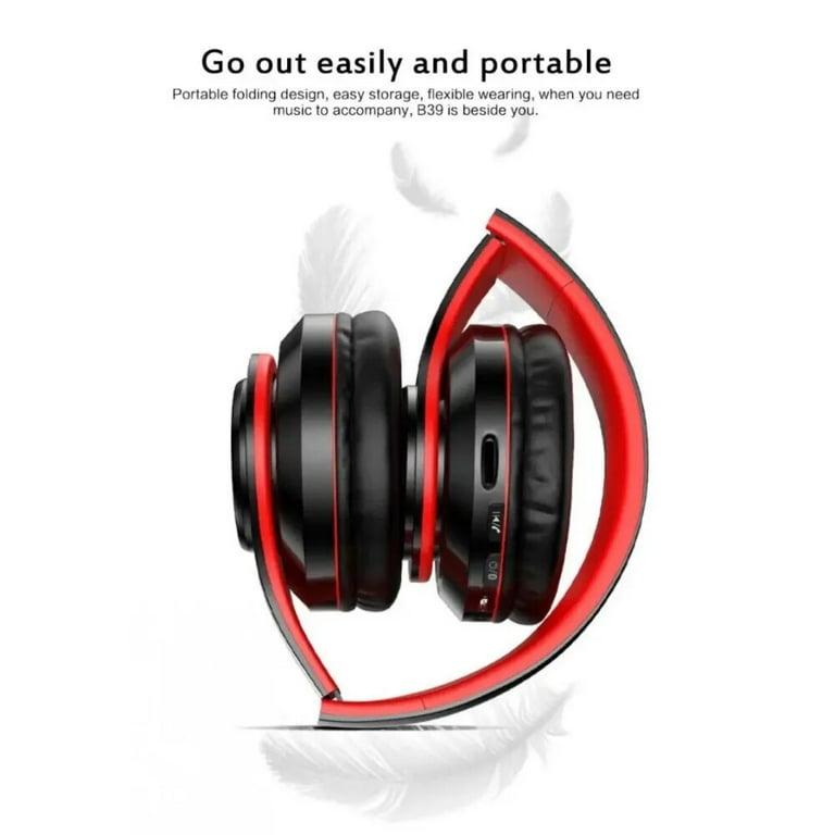 B39 Wireless for Bluetooth Stereo Headset Over-Head Gamer