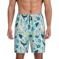 thumbnail image 1 of Fotbe Sea Animal Pantalones Cortos de Pijama para Hombre, Ropa de Dormir, Pantalones de Pijama Cortos para Hombre-Medium, 1 of 6