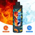 thumbnail image 5 of Naloa Colorful Dinosaur 18oz Sports Insulated Kettle, Stainless Steel Insulated Cup for Women Men for Fitness, Gym & Outdoor, 5 of 7