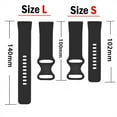 thumbnail image 3 of Bracelets de Sport en Silicone pour Fitbit Versa 4 3 Sense 2 Bracelet Doux Rose Profond S, 3 of 5