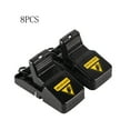 thumbnail image 3 of Mouse Trap, Mouse Trap Plastic 8 Pcs Professional Mouse Trap Garden Rodent Hunting Accessories Can Be Reused Quickly Kill Live Mice Mouse Trap, 3 of 8