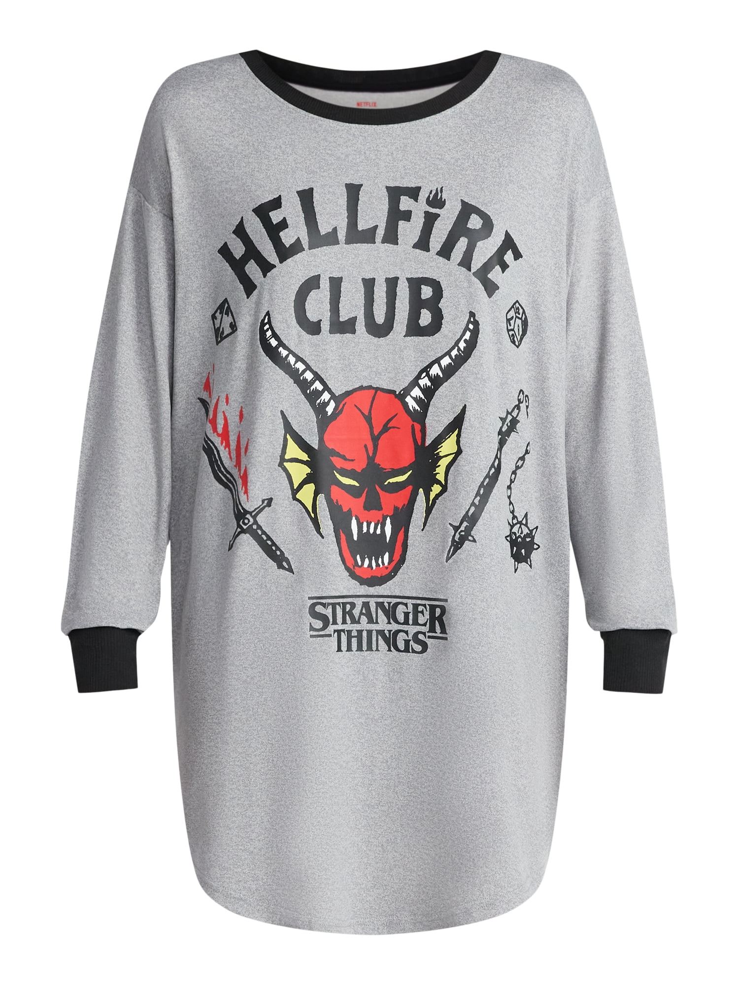 Netflix Stranger Things Women's Sleepshirt, Sizes XS-3X