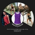 thumbnail image 7 of Womens Workout Tank Tops, pink leopard purple Racerback Tank Tops Quick Dry Vest Sleeveless Athletic Yoga Gym, 7 of 7