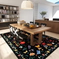 thumbnail image 3 of Socofuz 5x7ft Washable Area Rug for Living Room, Non-Slip Low Pile Soft Indoor Carpet for Bedroom Dining Family Room Foyer Apartment Den, 3 of 11
