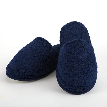 

Turkish Luxury Spa Slippers for Men and Women 100% Cotton Terry House Slippers Indoor/Outdoor Made in Turkey