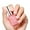 Nude Pink, variant on Gellen Milky White Base Coat for Regular Nail Lacquer with Organic Calcium, Quick Air Dry Long Lasting No Wipe Glossy Nail Base Coat for Manicure Salon, Chip Resistant, No UV Lamp Needed, 15ml