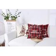 thumbnail image 2 of Fundas de almohada navideñas de 18x18, granja decorativa al aire libre, 2 of 5