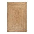 thumbnail image 2 of Anji Mountain 4' x 6' Kerala Natural Jute Rug, 2 of 3
