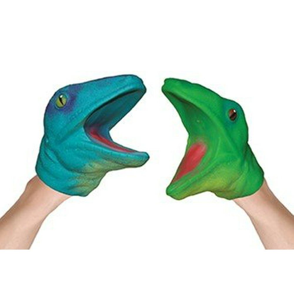 Hand Puppet Toy Flexible Lizard Hand Puppet