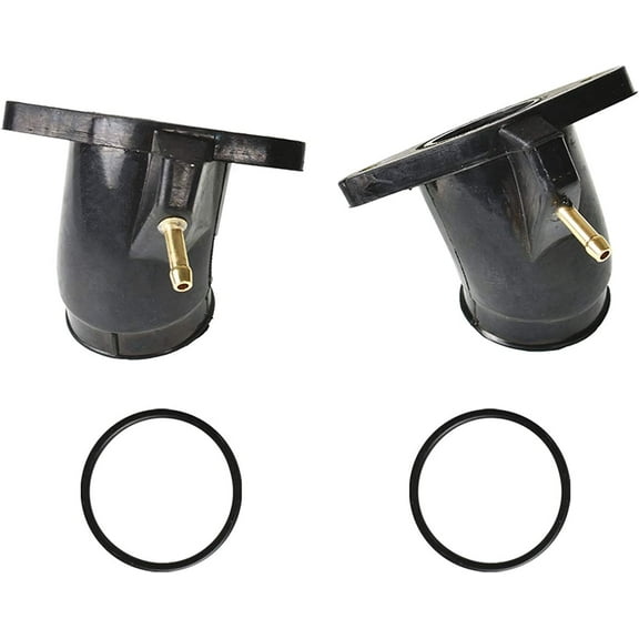 SEBLAFF Pack of 2 Carburetor Intake Holder Boot Kit Replacement for Yamaha XVS650 V-Star Vstar 1997-2015 Carb Boot Joint