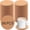 50 Pcs, variant on 24 Pcs Cork Coasters for Drinks, Bulk Blank DIY Crafts, Non-Slip, Heat-Resistant, Absorbent and Reusable Coffee Coaster Home Tabletop Decoration (24 Pcs)
